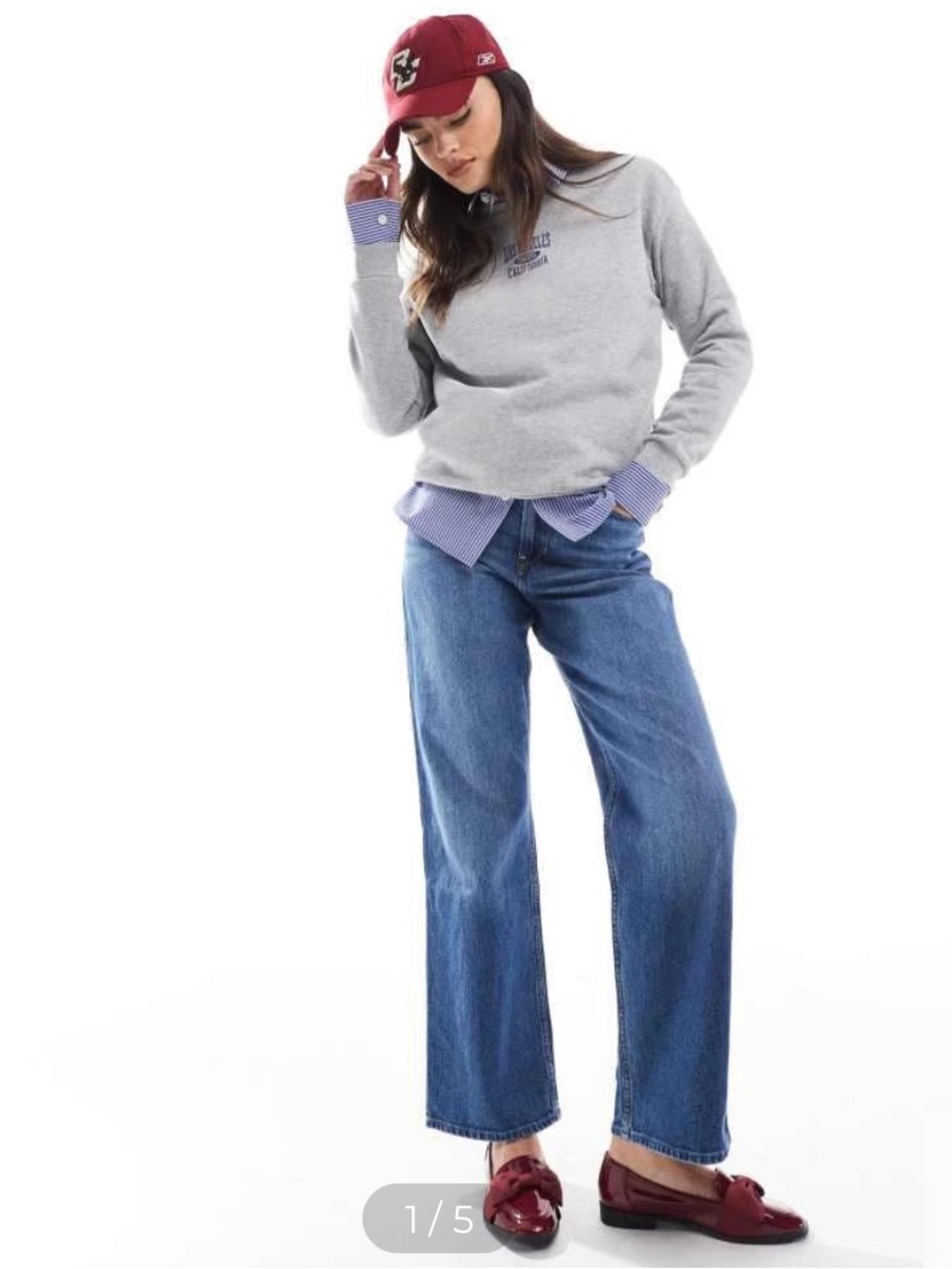 Hollister Ultra High Rise Dad Jean, Size 10R / 30R